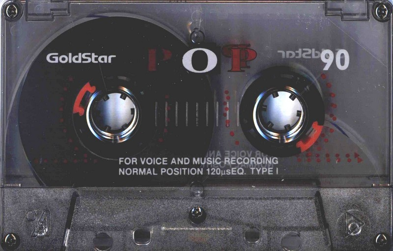 Compact Cassette: GoldStar / LG Goldstar - Pop Concert 90