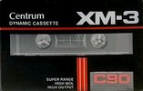 Compact Cassette Centrum 90 "XM-3" Type I Normal 1988 Europe
