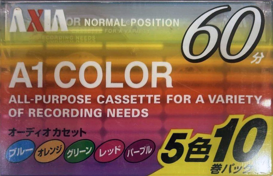 Soft Pack AXIA A 60 "Color A1SB 60x10P MIX" Type I Normal 2012 Japan
