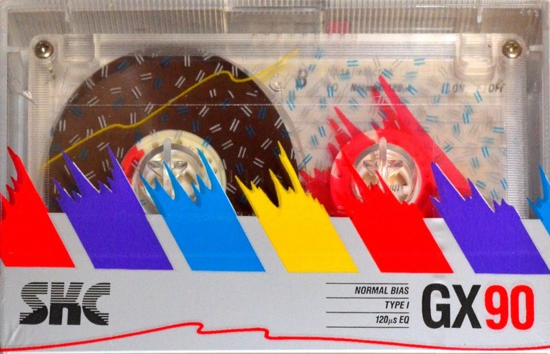 Compact Cassette SKC GX 90 Type I Normal 1990 USA