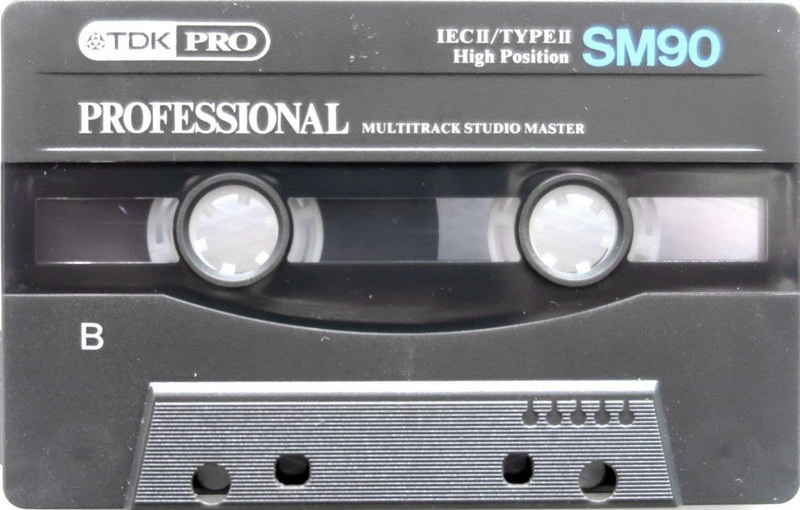 Compact Cassette TDK PRO SM 90 Type II Chrome 1997 USA