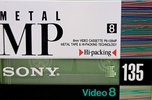 Video8, Hi8, Digital8 Sony MP 135 "Video8 P6-135MPB" Type IV Metal 1991 Japan