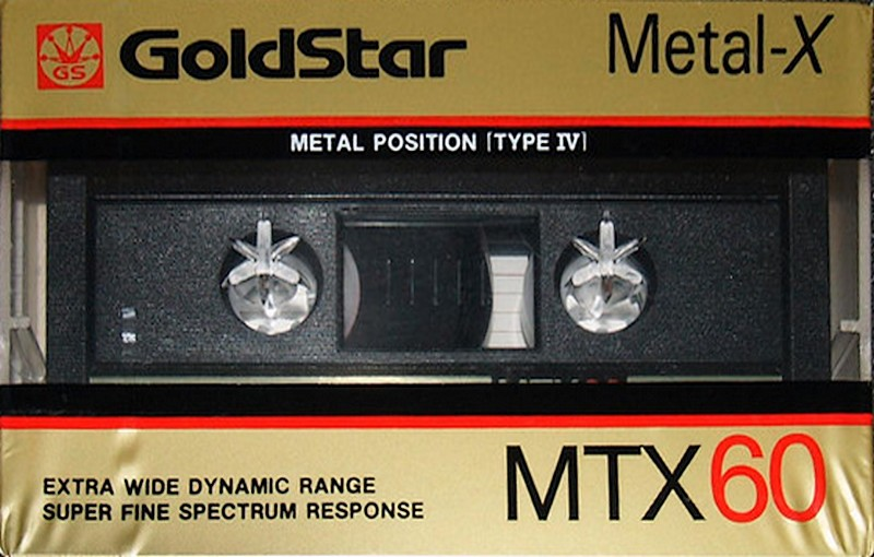 Compact Cassette: GoldStar / LG Goldstar - MTX 60