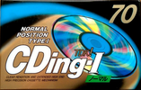 Compact Cassette TDK CDing 1 70 "CD1-70F" Type I Normal 1994 Japan