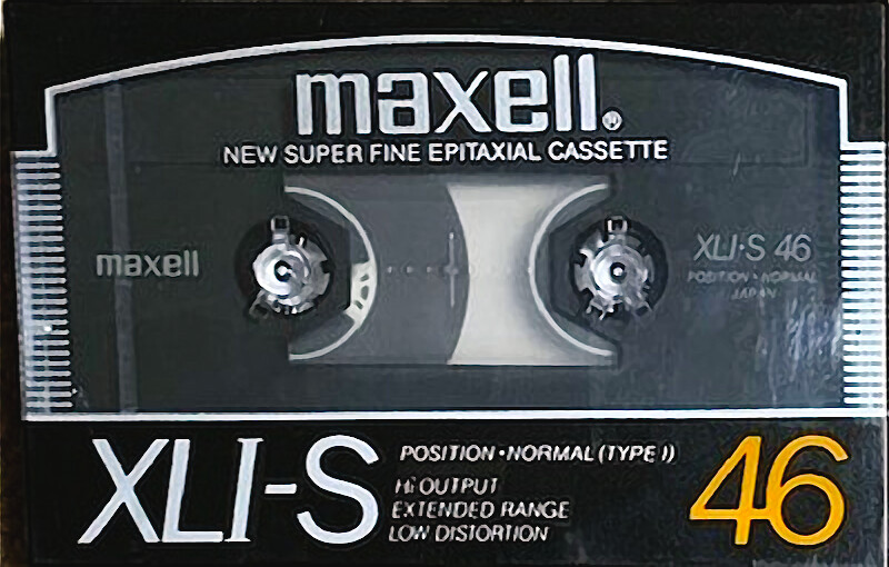 Compact Cassette Maxell XLI-S 46 Type I Normal 1986 Japan