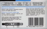 Compact Cassette Maxell S-LN 90 Type I Normal 1990 Europe