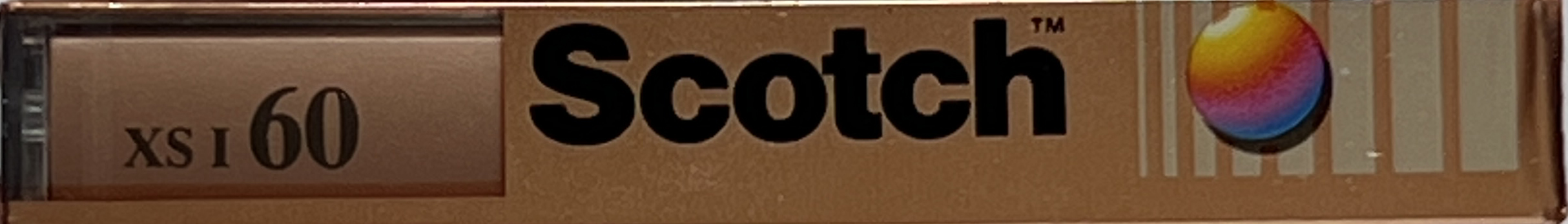 Compact Cassette Scotch XS I 60 Type I Normal 1987 Worldwide