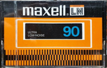 Compact Cassette Maxell LN 90 Type I Normal 1977 USA