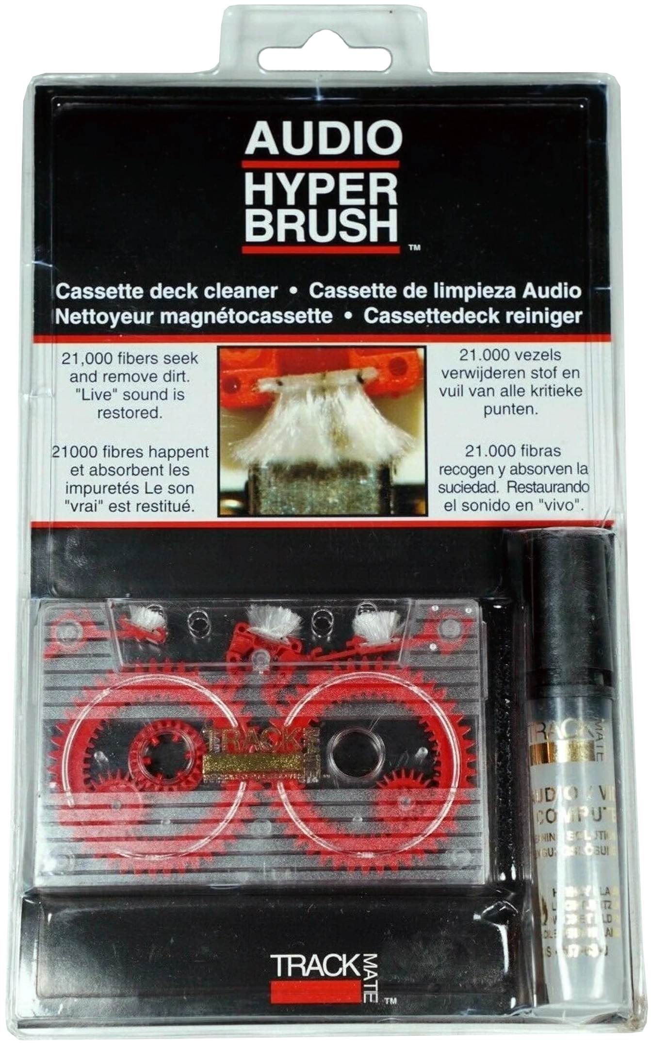 Blister Track Mate HyperBRUSH "TM152" Cleaning Cassette 1993 Europe