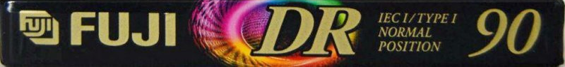 Compact Cassette Fuji DR 90 Type I Normal 1998 Europe