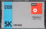 Compact Cassette BASF SK 120 Type I Normal 1970 USA