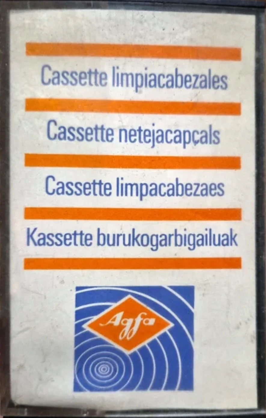 Compact Cassette AGFA Cleaning Cassette 1972 Europe