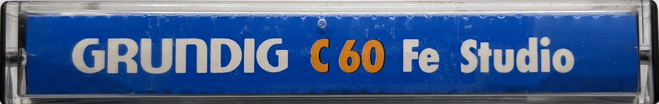 Compact Cassette Grundig Studio-Cassette 60 Type I Normal 1979 Germany