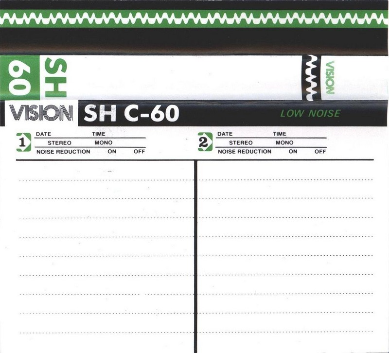 Compact Cassette: Saehan Vision -  60