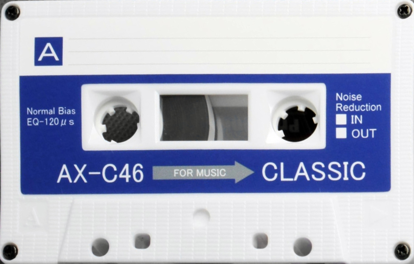 Compact Cassette Classic AX / Blue 46 Type I Normal 2022 Worldwide