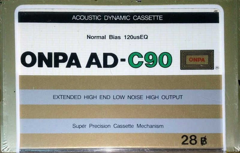 Compact Cassette:  ONPA - AD 90