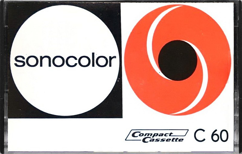 Compact Cassette Sonocolor 60 Type I Normal 1980 Europe