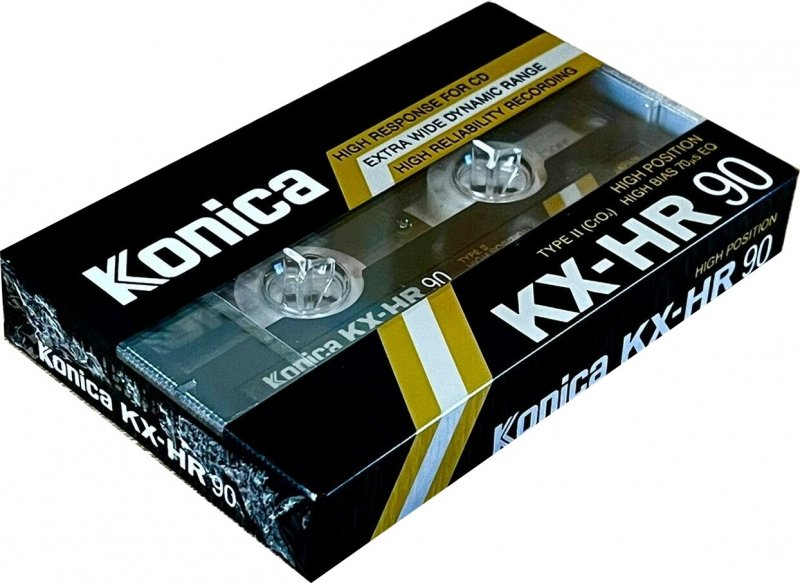 Compact Cassette:  Konica - KX-HR 90