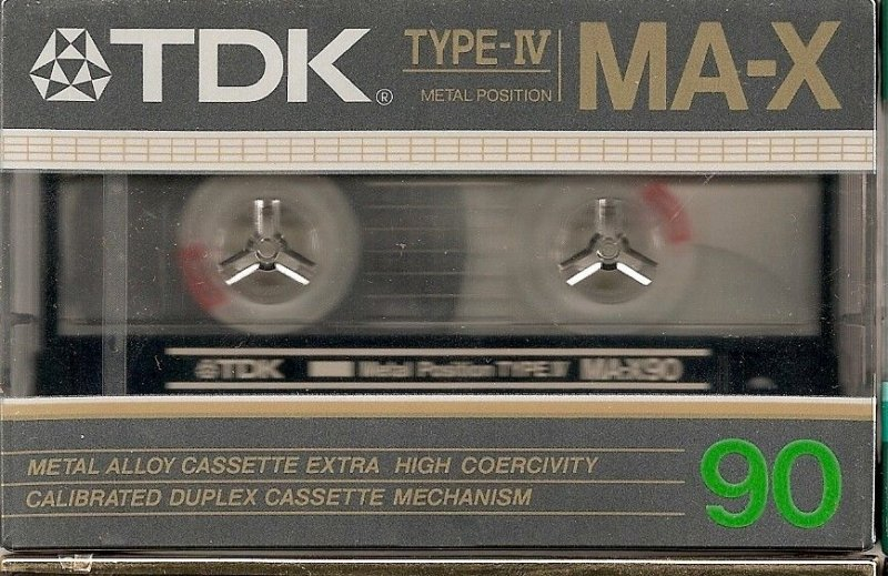 Compact Cassette: TDK  - MA-X 90