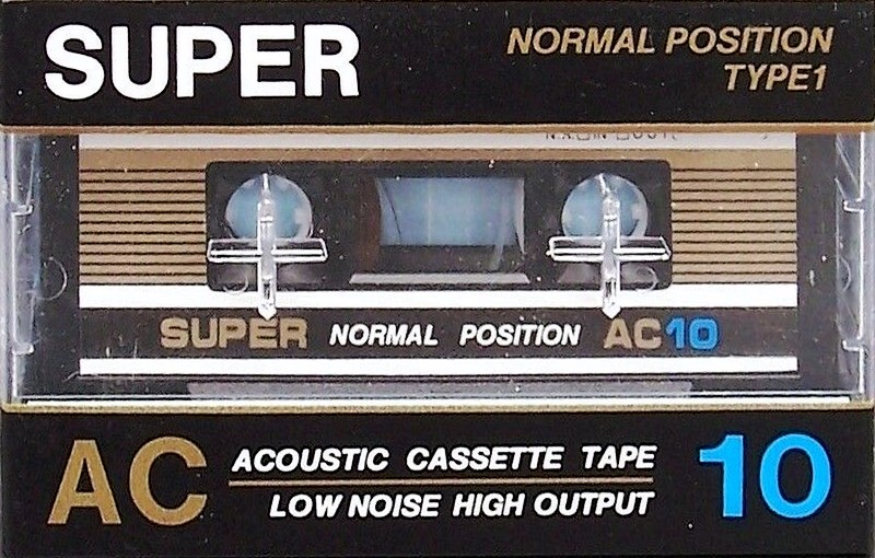 Compact Cassette: Unknown Super -  10