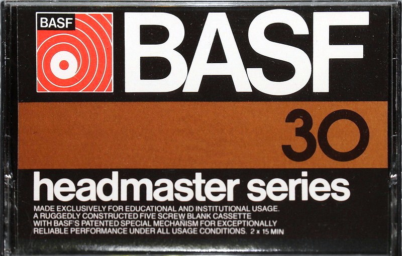 Compact Cassette: BASF  - Headmaster Series 30