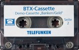 Compact Cassette Telefunken "BTX-Cassette Banken/Geld" Demonstration Tape Germany