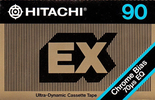 Compact Cassette Hitachi EX 90 Type II Chrome 1981 Europe