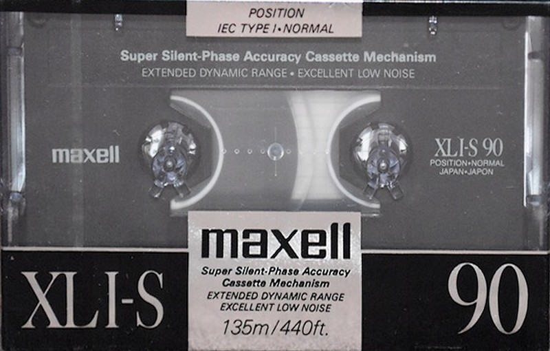 Compact Cassette: Maxell / Hitachi Maxell - XLI-S 90