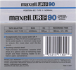 Compact Cassette Maxell UR-F 90 Type I Normal 1985 USA