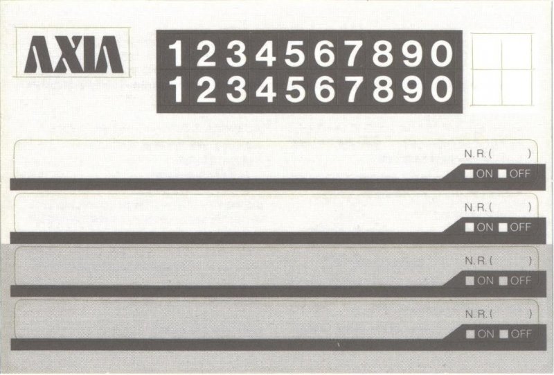 Compact Cassette AXIA GT-IIx 60 "GT-2x W 60" Type II Chrome 1989 Japan