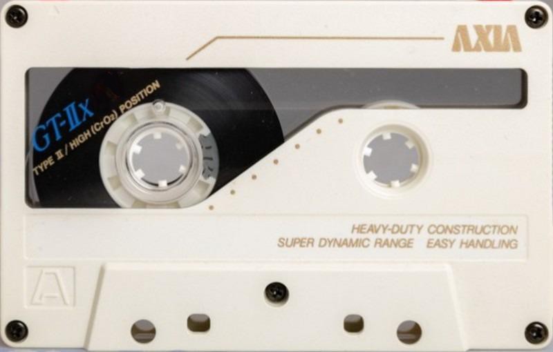 Compact Cassette: FUJI AXIA - GT-IIx 60