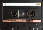 Compact Cassette Goldstar MTX 90 Type IV Metal 1986 Europe