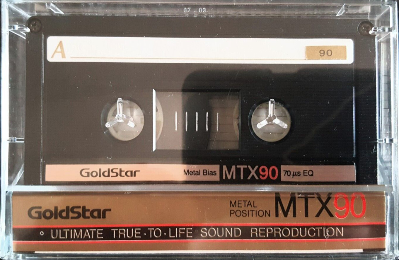 Compact Cassette: GoldStar / LG Goldstar - MTX 90