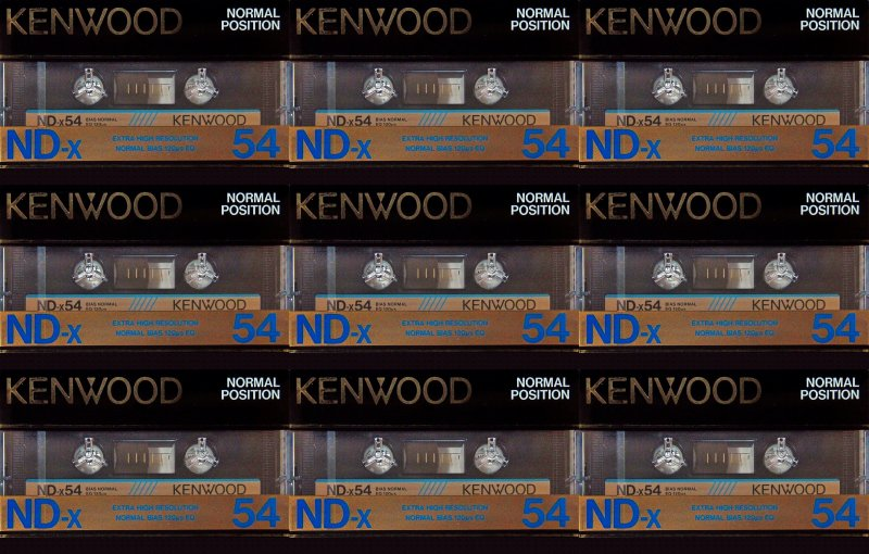 Compact Cassette:  Kenwood - ND-x 54