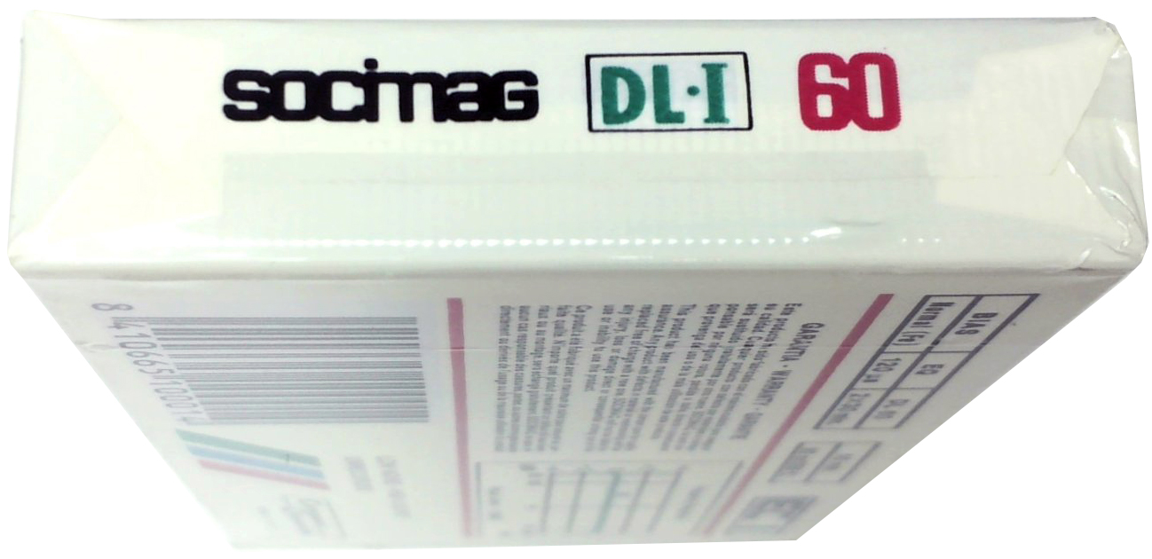 Compact Cassette Socimag DL-I 60 Type I Normal 1984 Europe