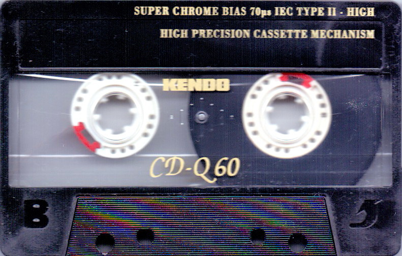 Compact Cassette Kendo CD-Q 60 Type II Chrome Germany