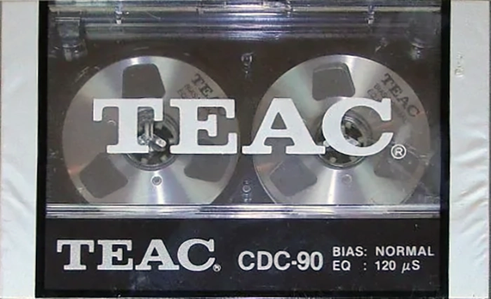 Compact Cassette Teac CDC 90 Type I Normal 1982 USA