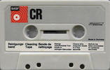 Compact Cassette BASF "CR" Cleaning Cassette 1971 Europe