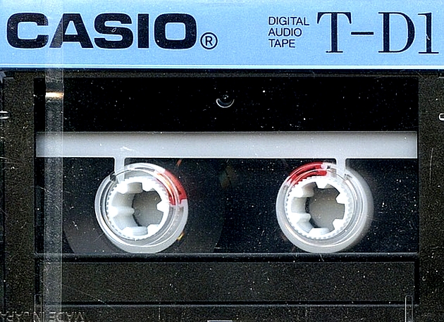 Digital Audio Tape Casio "T-D1" Type IV Metal Unknown Country