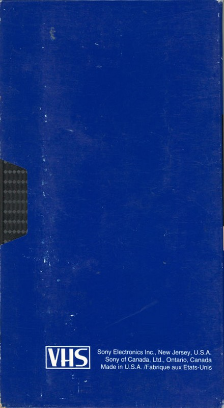 VHS, Video Home System Sony PR 60 "T-60PR" Type I Normal 1996 North America