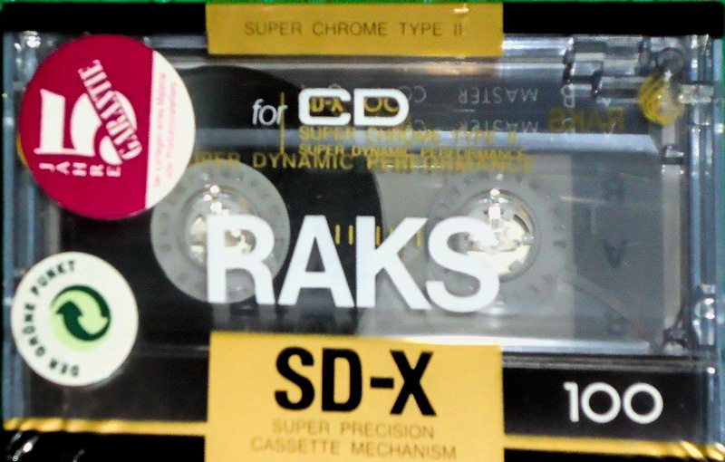 Compact Cassette: RAKS  - SD-X 100