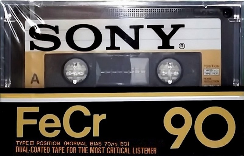 Compact Cassette: Sony  - FeCr 90