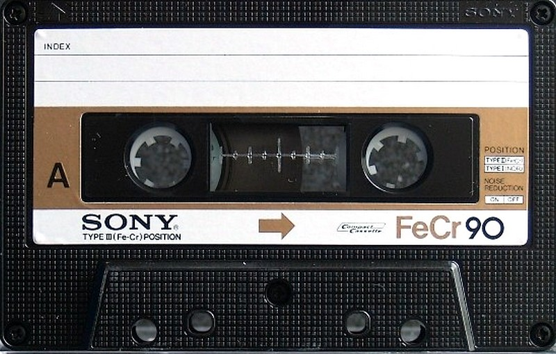 Compact Cassette: Sony  - FeCr 90