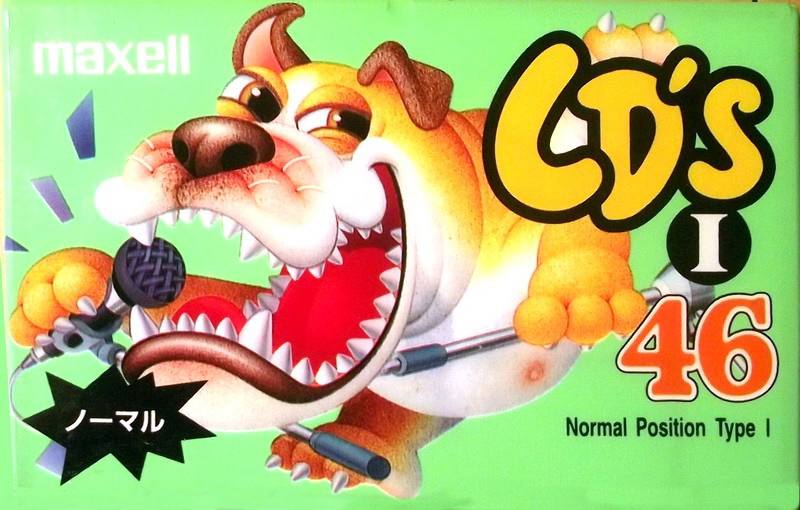 Compact Cassette Maxell CD`s I / CD`s 1 46 "CDS1-46J" Type I Normal 1995 Japan
