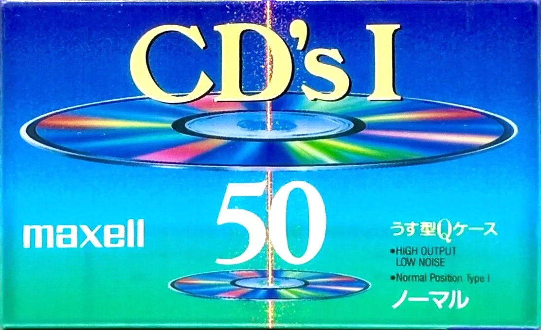 Compact Cassette Maxell CD`s I / CD`s 1 50 Type I Normal 1992 Japan