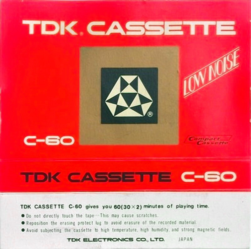 Compact Cassette: TDK  -  60