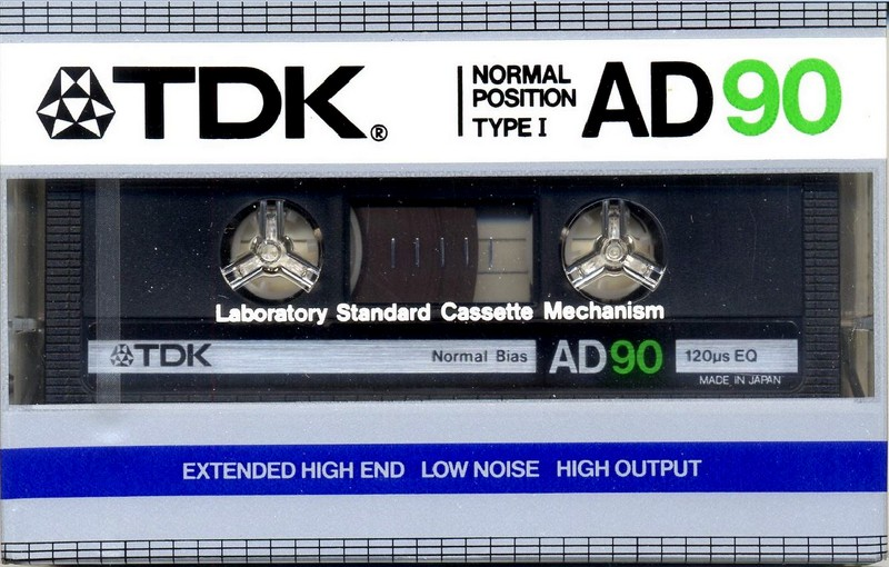 Compact Cassette: TDK  - AD 90