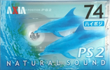 Compact Cassette AXIA PS-II / PS-2 74 "PS2Q 74" Type II Chrome 2002 Japan