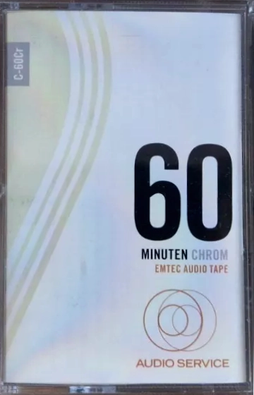 Compact Cassette Audio Service 60 Type II Chrome 2005 Germany