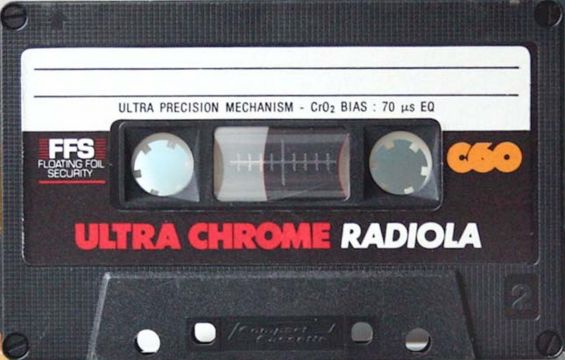 Compact Cassette: Philips Radiola - Ultra Chrome 60